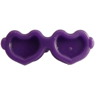 Lego brýle, tmavě fialová ( 93080k DARK PURPLE)